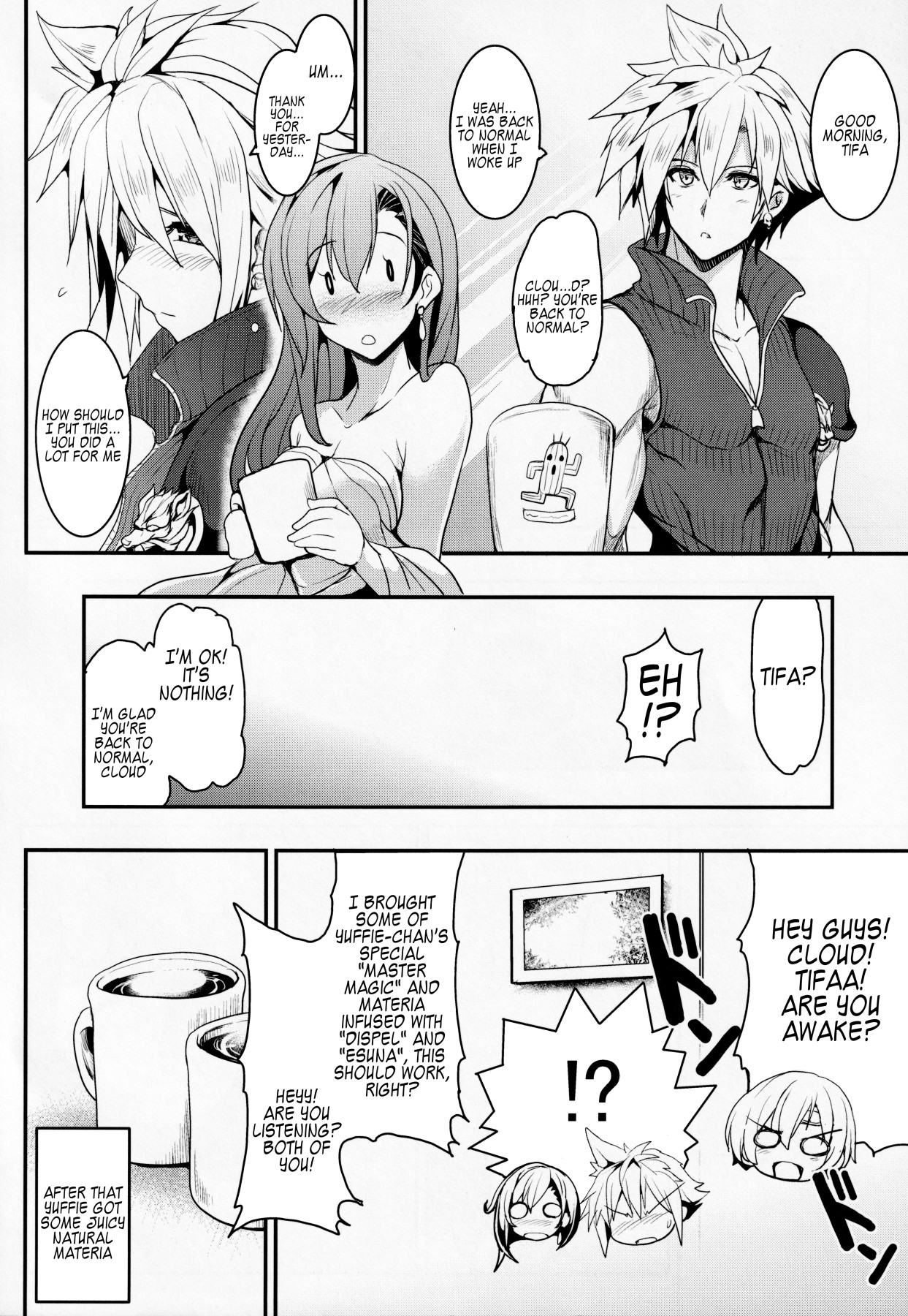 Hentai Manga Comic-Tifa x Cloud ・ Heaven-Read-22